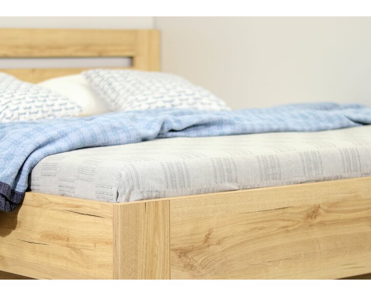 Posteľ dvojlôžko Bereta - zaoblené hrany Posteľ dvojlôžko Bereta - zaoblené hrany