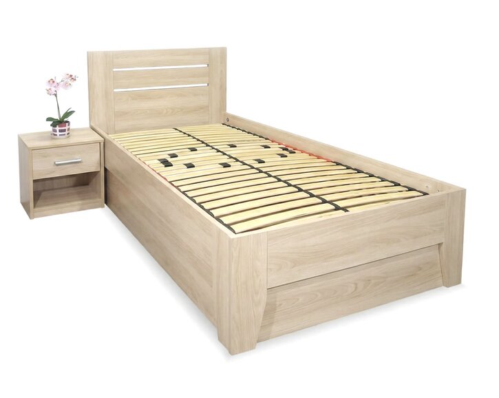 Posteľ s úložným priestorom CANARIA 80x200, 90x200