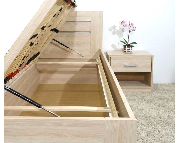 Posteľ s úložným priestorom CANARIA 80x200, 90x200