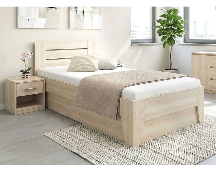 Posteľ s úložným priestorom CANARIA 80x200, 90x200