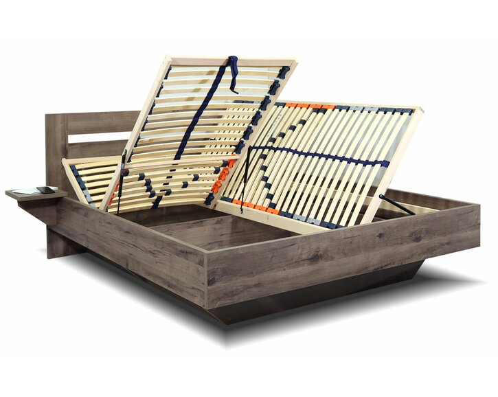 Detail roštu - úložná posteľ Elevia