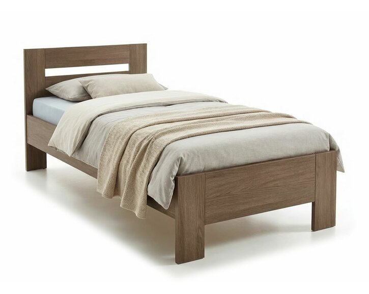 Zvýšená jednolôžková posteľ z lamina LINDA Zvýšená jednolôžková posteľ z lamina LINDA