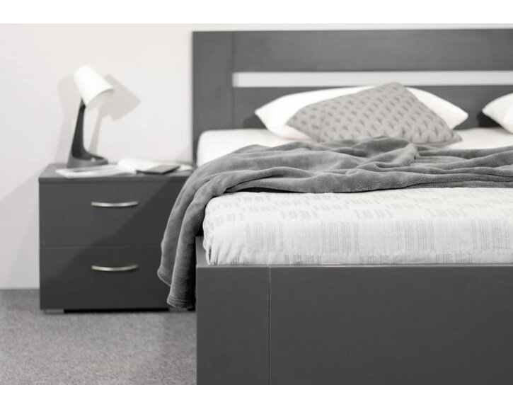 Posteľ dvojlôžko Linda - hrany Posteľ dvojlôžko Linda - hrany