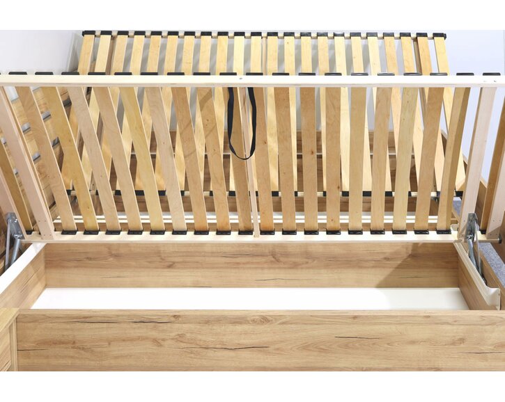 Dvojlôžko s úložným priestorom MALAGA, bočné vyklápanie