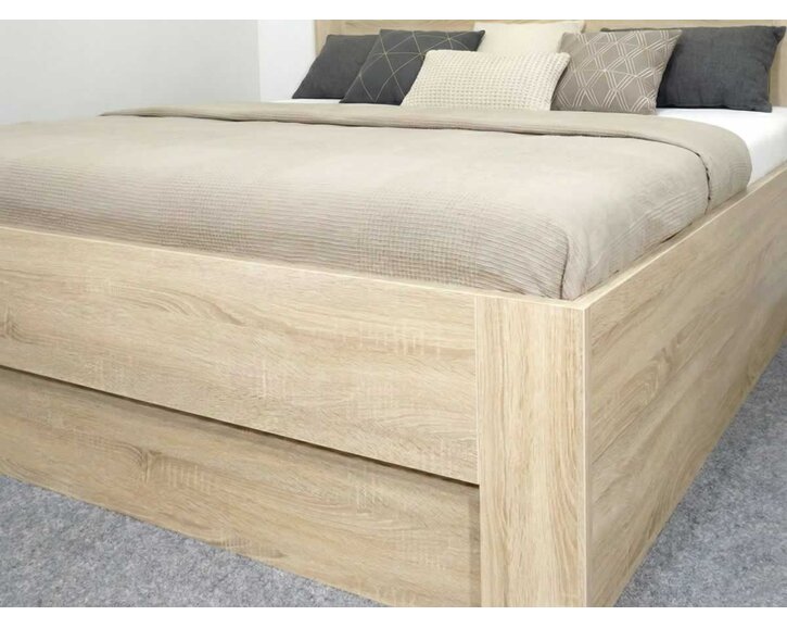 Manželská posteľ s úložným priestorom, bočný výklop Pegas 160x210 Manželská posteľ s úložným priestorom, bočný výklop Pegas 160x210