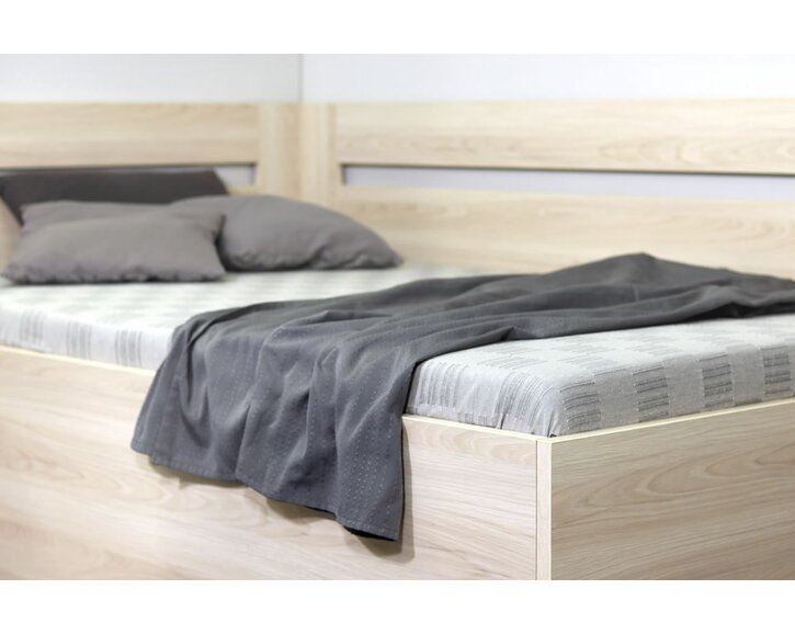 Detail hrany - Rohová úložná posteľ Richardo Detail hrany - Rohová úložná posteľ Richardo