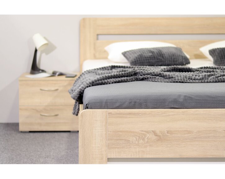 Posteľ Santoria Color - oblé hrany