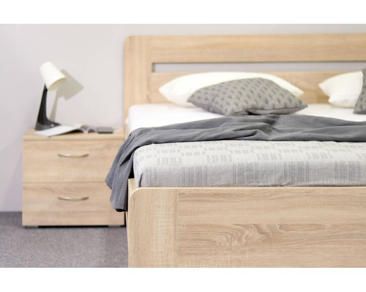 Posteľ dvojlôžko Santoria- oblý rám Posteľ dvojlôžko Santoria- oblý rám