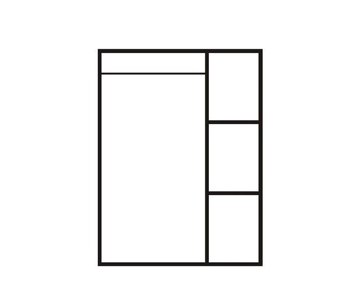 Poschodová posteľ so skriňou, knižnicou a stolom UNITA, biela