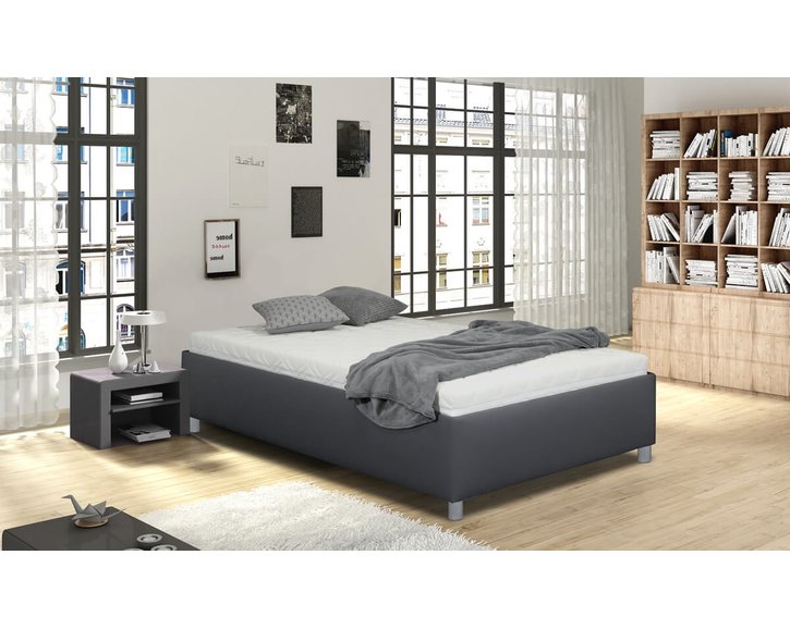 Vyvýšená čalúnená váľanda s úložným priestorom Roneta, 90x200