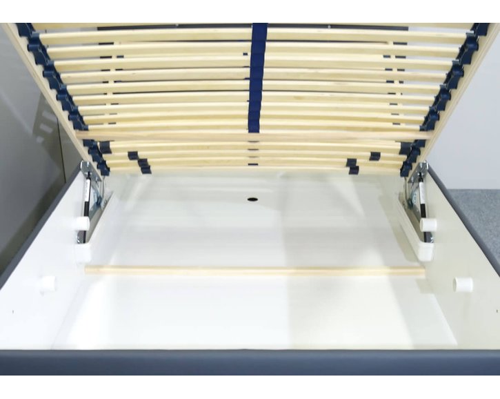 Čalúnená posteľ s úložným priestorom Crissy 90x200