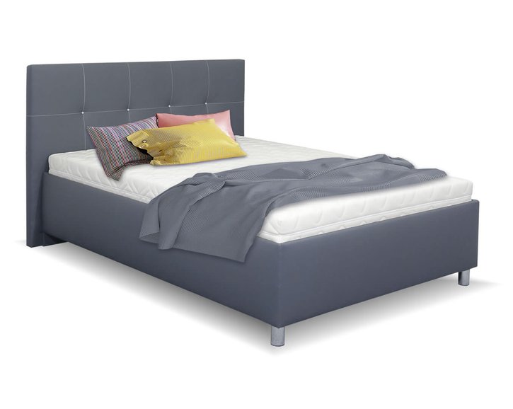 Čalúnená posteľ s úložným priestorom Crissy, 140x200