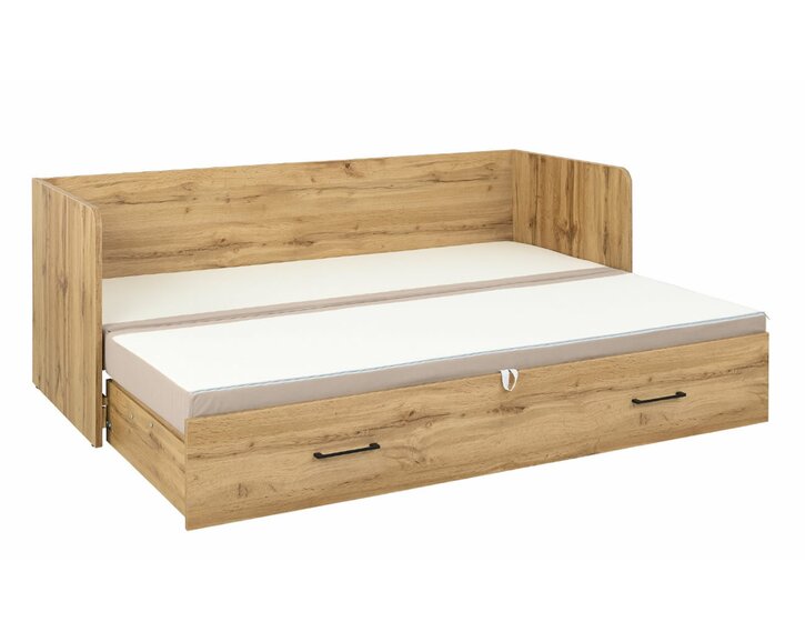 Rozkládacia posteľ s matracami a vanúšmi TETRIS Rozkládacia posteľ s matracami a vanúšmi TETRIS