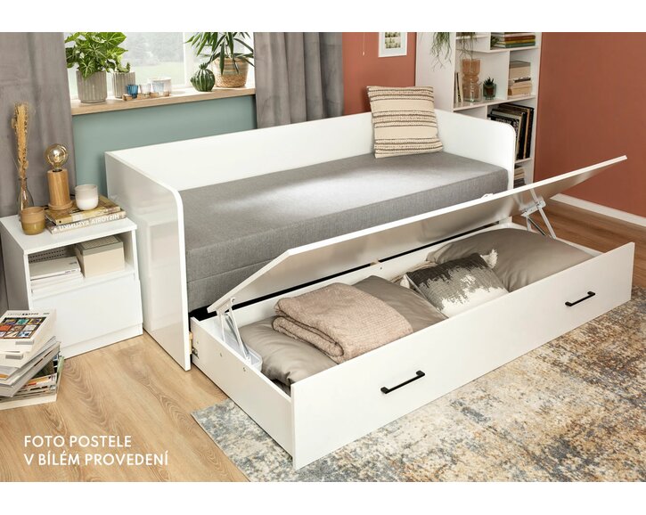 Rozkládacia posteľ s matracami a vankúšmi TETRIS Rozkládacia posteľ s matracami a vankúšmi TETRIS