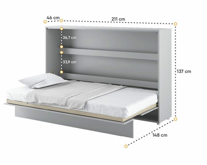 Sklápacia posteľ MONTERASSO