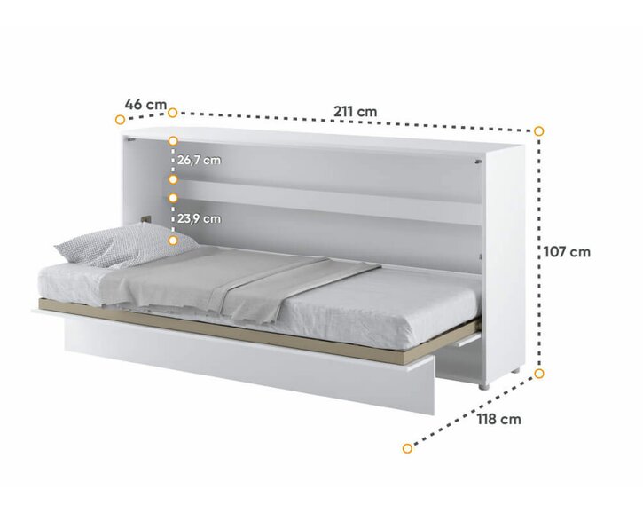 Sklápacia  posteľ MONTERASSO Sklápacia  posteľ MONTERASSO