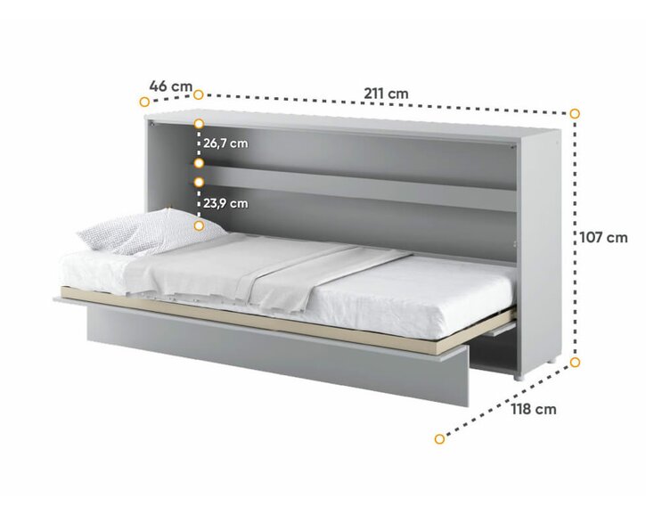 Sklápacia posteľ MONTERASSO