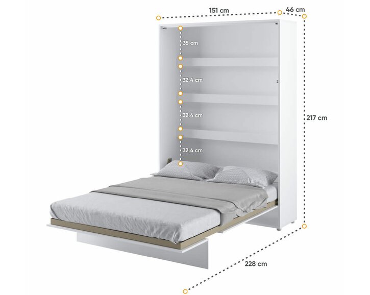 Sklápacia posteľ MONTERASSO