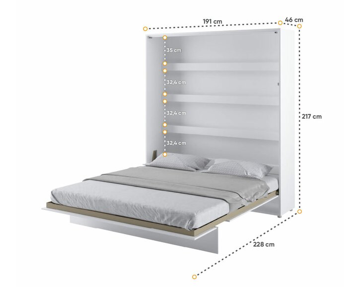 Sklápacia posteľ MONTERASSO