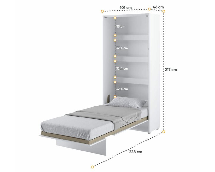 Sklápacia posteľ MONTERASSO