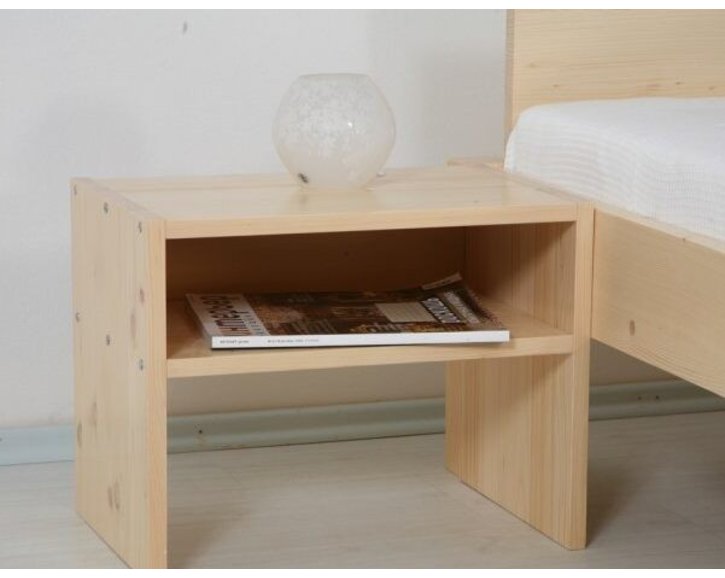 Nočný stolík z masívu Relax demont č.209/S, masív smrek Nočný stolík z masívu Relax demont č.209/S, masív smrek