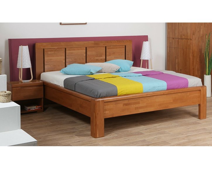 Manželská posteľ z masívu FLORENCIA F119 Manželská posteľ z masívu FLORENCIA F119