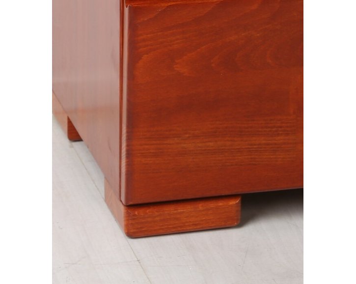 Nočný stolík z masívu, 2-zásuvkový F133 Nočný stolík z masívu, 2-zásuvkový F133