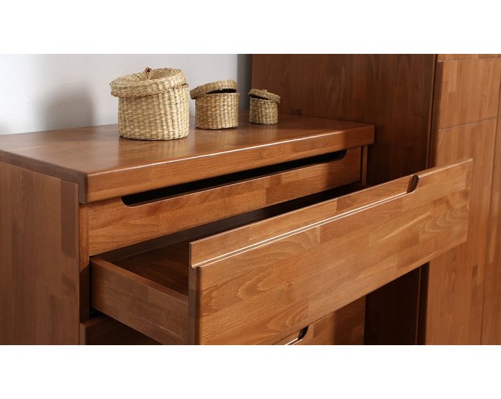 Komoda zásuvková F151, masív buk Komoda zásuvková F151, masív buk