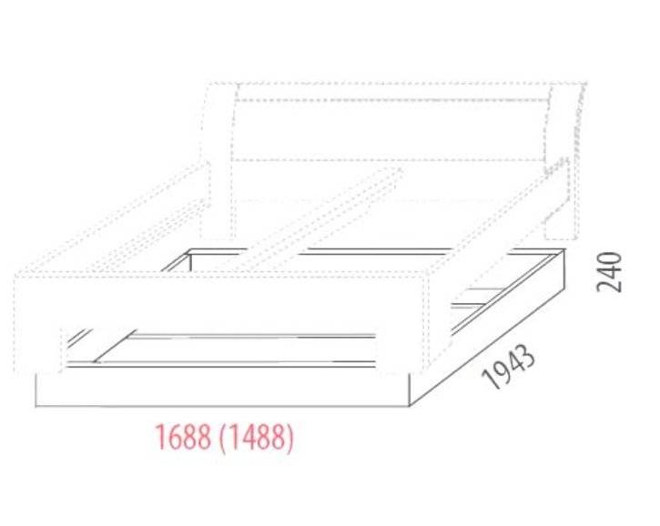Úložný box SOFIA 160,180 F139, masiv buk Úložný box SOFIA 160,180 F139, masiv buk