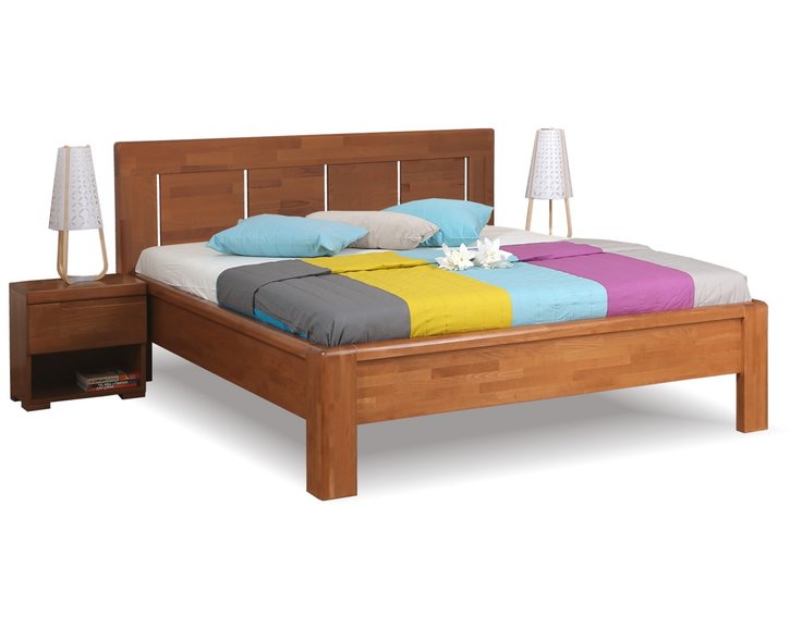 Manželská posteľ z masívu FLORENCIA F119 Manželská posteľ z masívu FLORENCIA F119