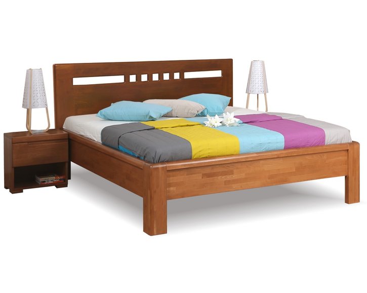 Manželská posteľ z masívu FLORENCIA F120 Manželská posteľ z masívu FLORENCIA F120