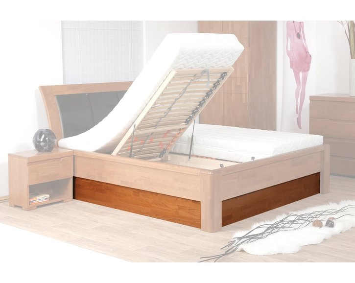 Úložný box FLORENCIA 160,180 F140, masiv buk