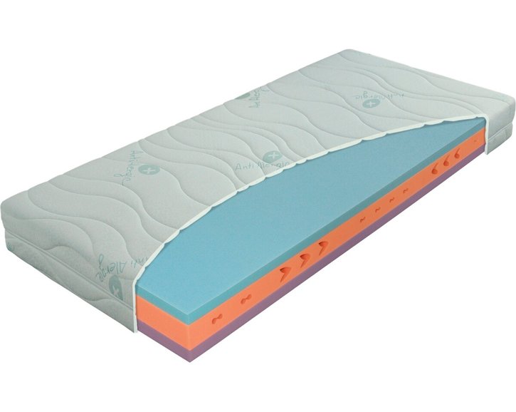 Stredne tvrdý sendvičový matrac JUNIOR FLEX 14cm, 80x200cm, 100kg Stredne tvrdý sendvičový matrac JUNIOR FLEX 14cm, 80x200cm, 100kg