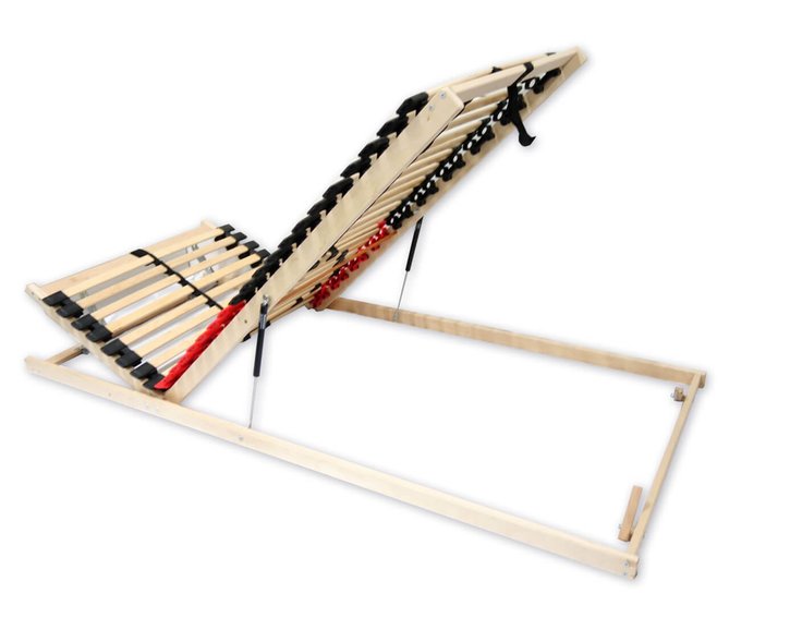 Vyklápací lamelový rošt DOUBLE NV XXL -  čelný výklop, 150kg, 80x220 Vyklápací lamelový rošt DOUBLE NV XXL -  čelný výklop, 150kg, 80x220