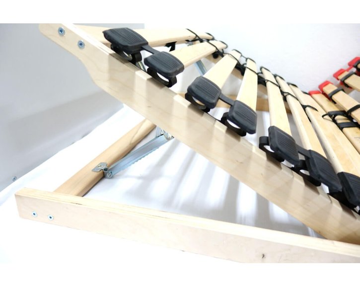 Vyklápací lamelový rošt DOUBLE NV XXL -  čelný výklop, 150kg Vyklápací lamelový rošt DOUBLE NV XXL -  čelný výklop, 150kg