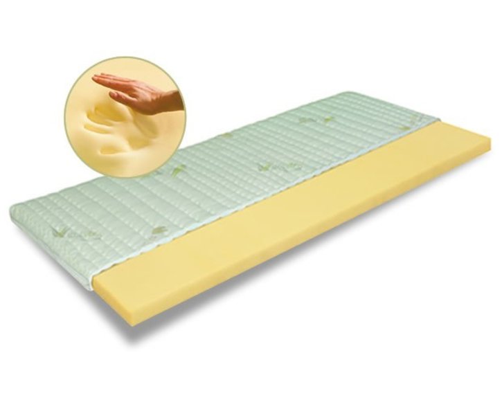 Topper, vrchný matrac VISCO MEMORY, pamäťová pena - 6 cm Topper, vrchný matrac VISCO MEMORY, pamäťová pena - 6 cm