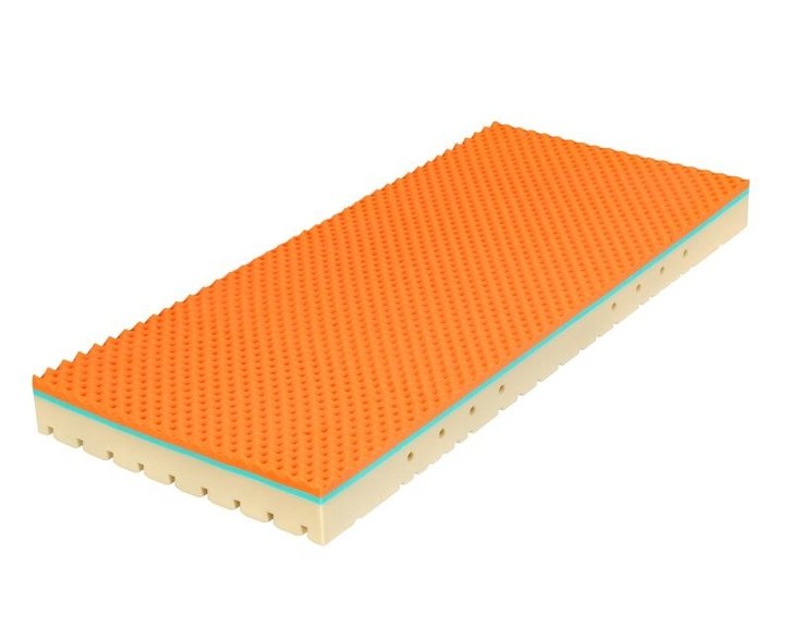 Stredne tvrdý matrac SUPER FOX, 180x200cm, 135kg, pamäťová bio pena Stredne tvrdý matrac SUPER FOX, 180x200cm, 135kg, pamäťová bio pena