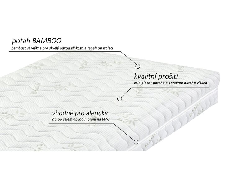 Zdravotný matrac Herodes XXL, poťah