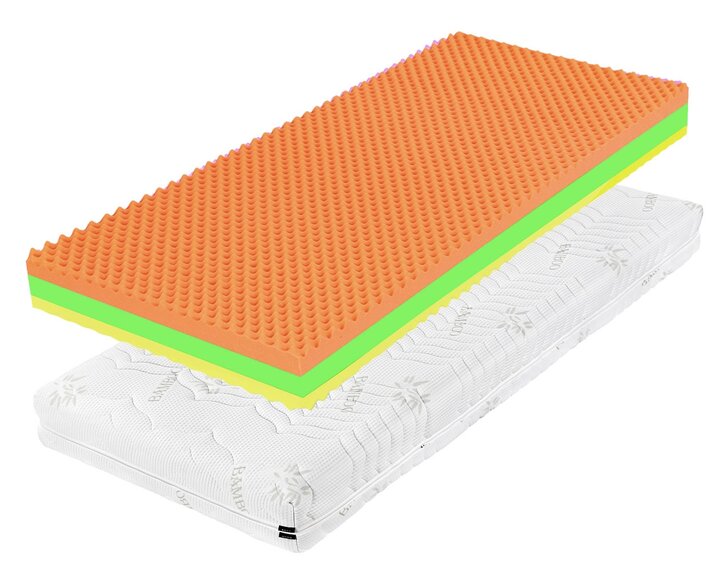 Zdravotný matrac VISCO Bamboo, pamäťová pena