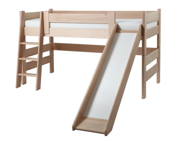 Detská posteľ Sendy so šmykľavkou 300b/02b/04b Detská posteľ Sendy so šmykľavkou 300b/02b/04b