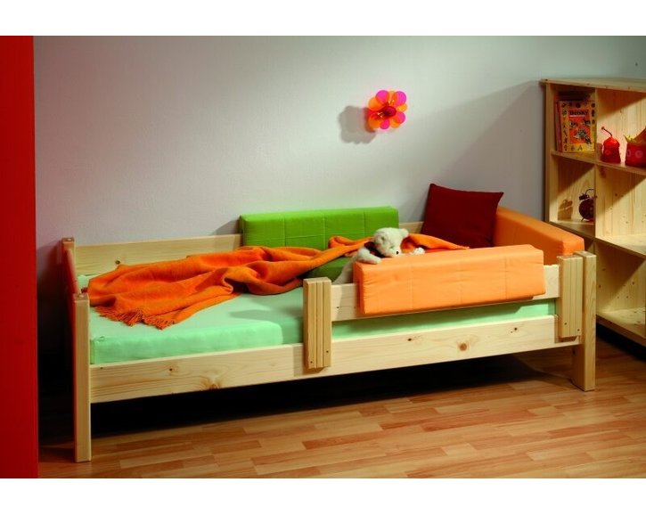 Detská posteľ z masívu SENDY 90x200, masív smrek