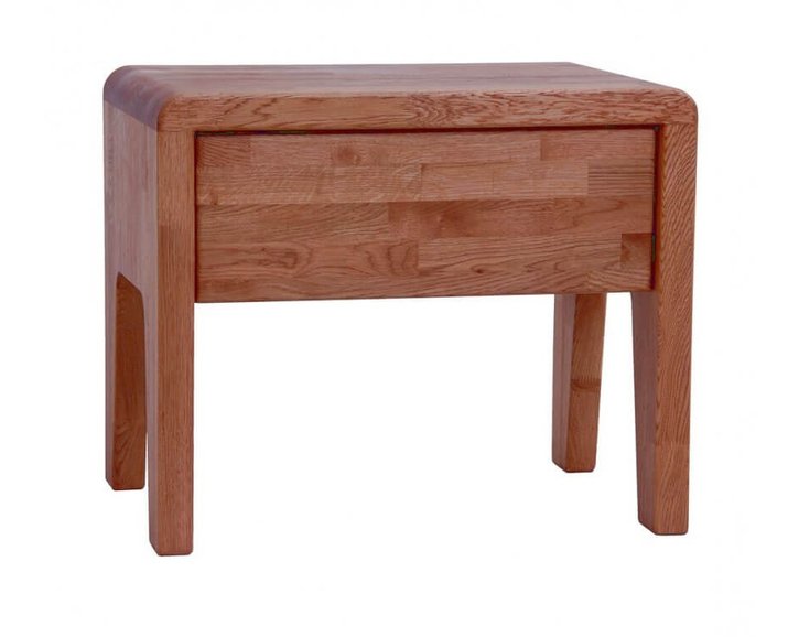 Nočný stolík so zásuvkou F321/BC - masív buk Nočný stolík so zásuvkou F321/BC - masív buk