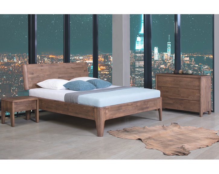 Nočný stolík so zásuvkou F321/BC - masív buk Nočný stolík so zásuvkou F321/BC - masív buk