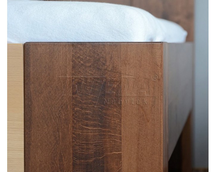 Zvýšená posteľ z masívu Gaston, 160x200, 180x200, masív buk Zvýšená posteľ z masívu Gaston, 160x200, 180x200, masív buk