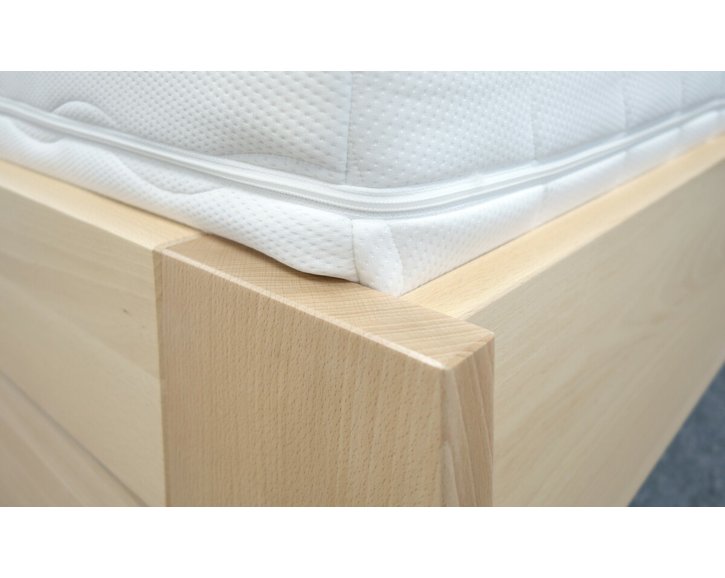 Manželská posteľ z masívu Berni, 160x200, 180x200, masív buk Manželská posteľ z masívu Berni, 160x200, 180x200, masív buk