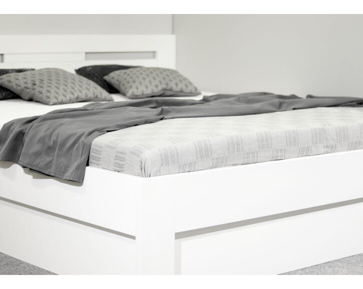 Úložná posteľ Senátor Biela