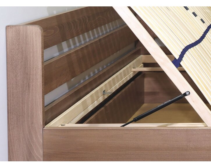 Výklopný bočný rošt - úložný priestor