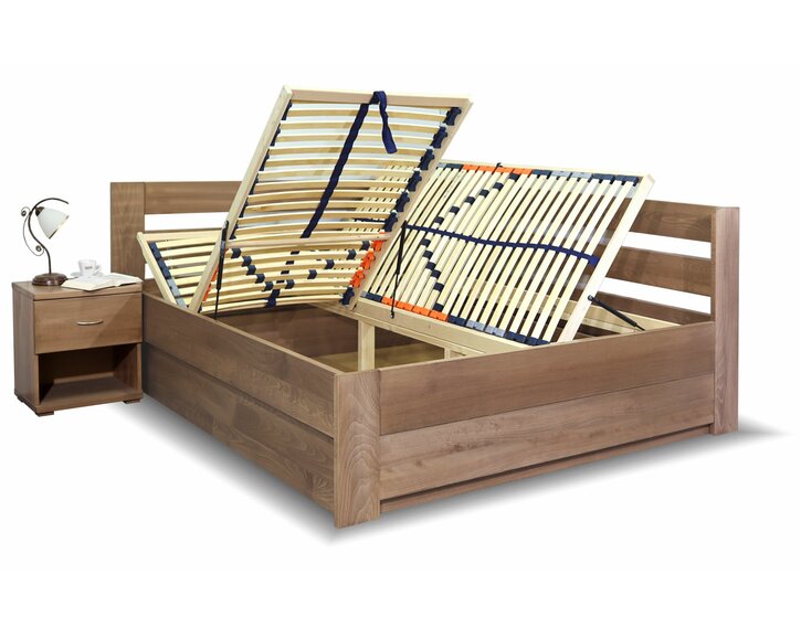 Dizajn úložnej postele Valentin