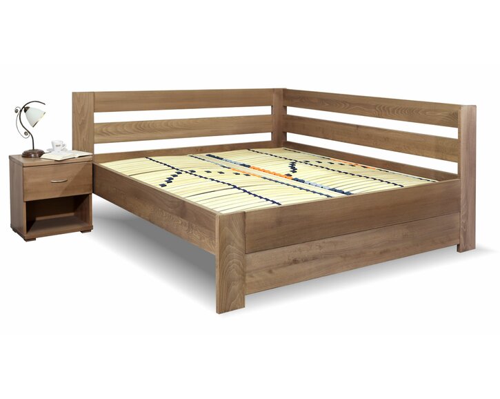 Dizajn elko postele Valentin - rošty