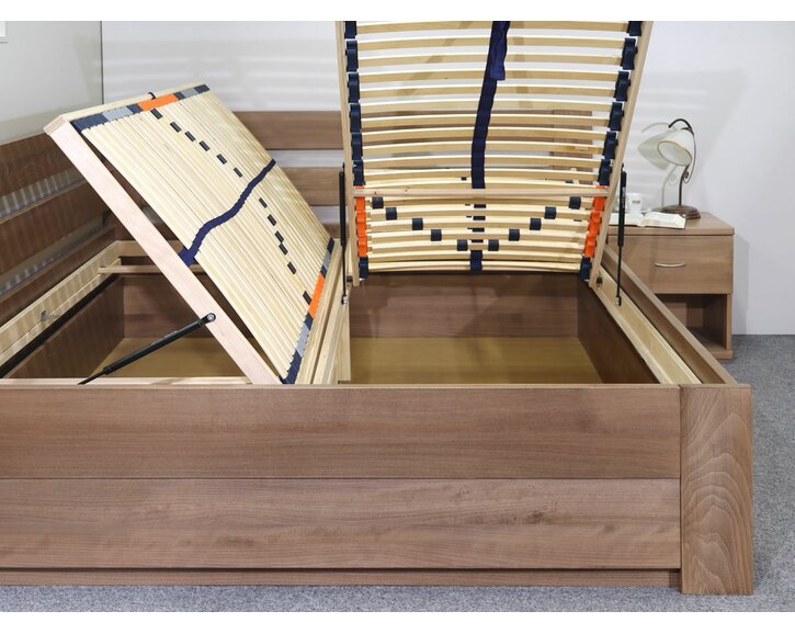 Rošty - dvojlôžko s úložným priestorom Valentin